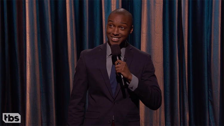 Josh Johnson drops by "Conan" to explain that he is not an alpha male