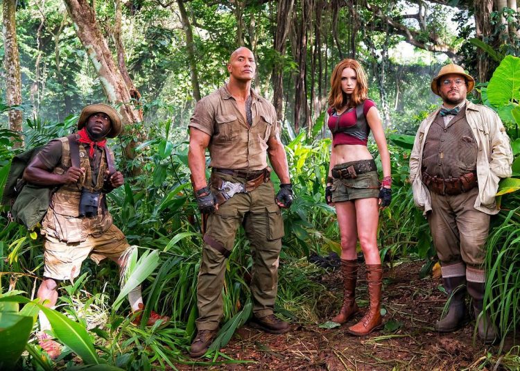 Here's the trailer for Kevin Hart and Jack Black's upcoming "Jumanji" reboot