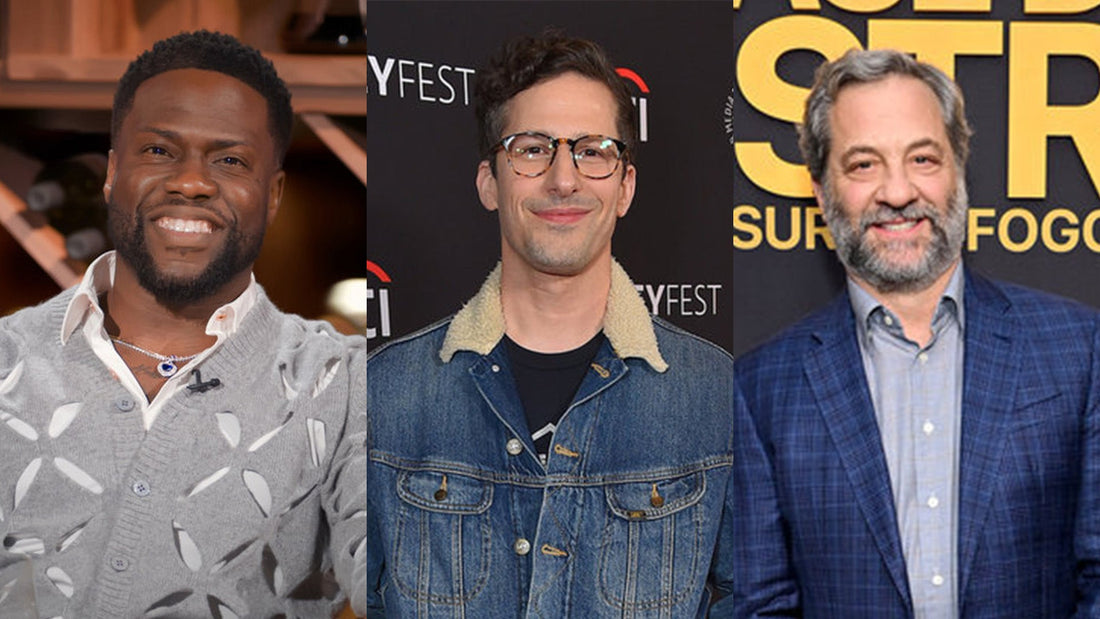 Kevin Hart, Andy Samberg & Judd Apatow.