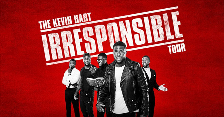 Kevin Hart's "Irresponsible" tour adds 100 more dates