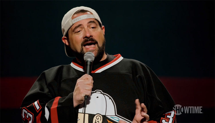 Preview clips from Kevin Smith's new comedy special, "Silent But Deadly"