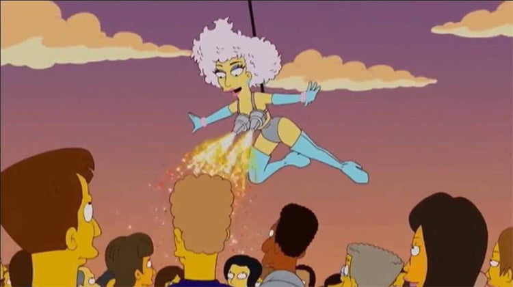 "The Simpsons" predicted Lady Gaga's Super Bowl Halftime performance 5 years ago