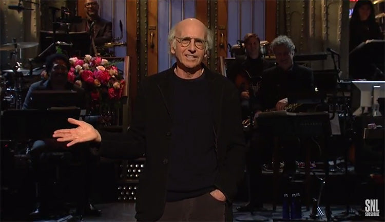 Watch Larry David's opening monologue from "Saturday Night Live"