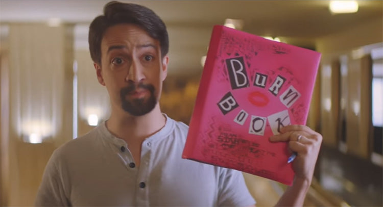 How Tina Fey made to the top of Lin Manuel Miranda's burn book