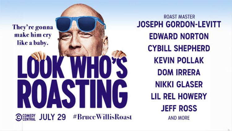 Lil' Rel, Nikki Glaser, Ed Norton, and Cybill Shepherd to make up the dais for Comedy Central's "Roast of Bruce Willis"