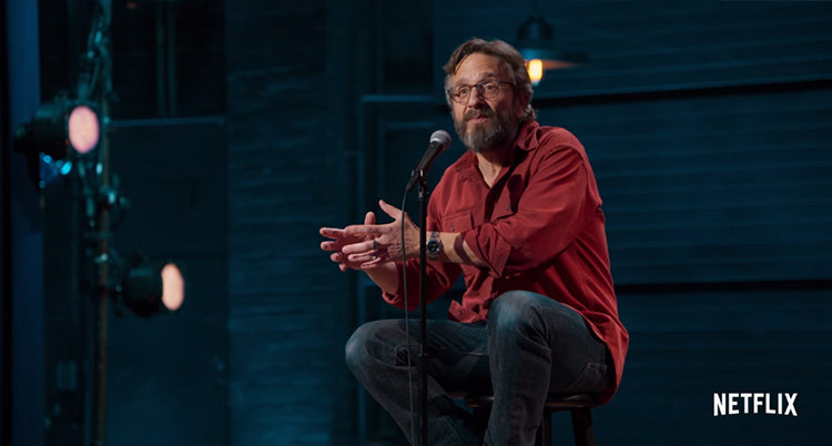 Marc Maron is a reluctant lover of cats in this teaser for his new special, "Too Real"