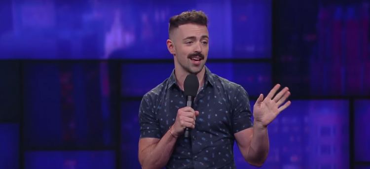 Matteo Lane delivered an amazing stand-up set on "The Late Show"