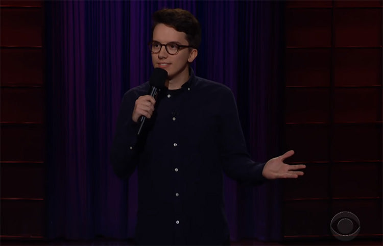 Mekki Leeper was on "Late Late Show" to talk about his weak nerdy ways and low key white privledge