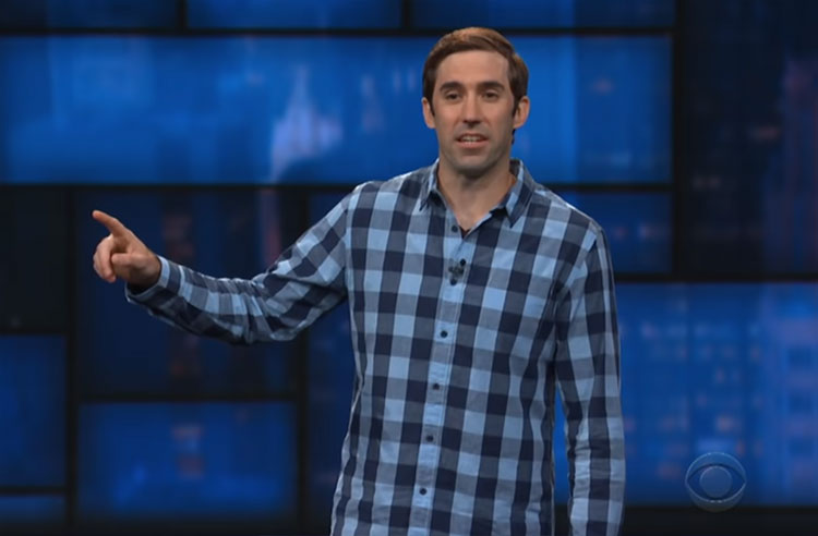 Michael Palascak was on "The Late Show w/Stephen Colbert" to offer up his two cents