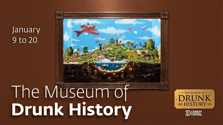 "Drunk History" is getting its own museum exhibit