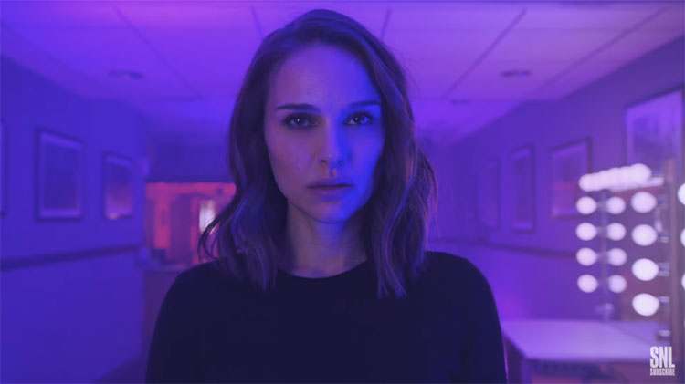 Natalie Portman cannot be rushed in this weekend's "Saturday Night Live" promos