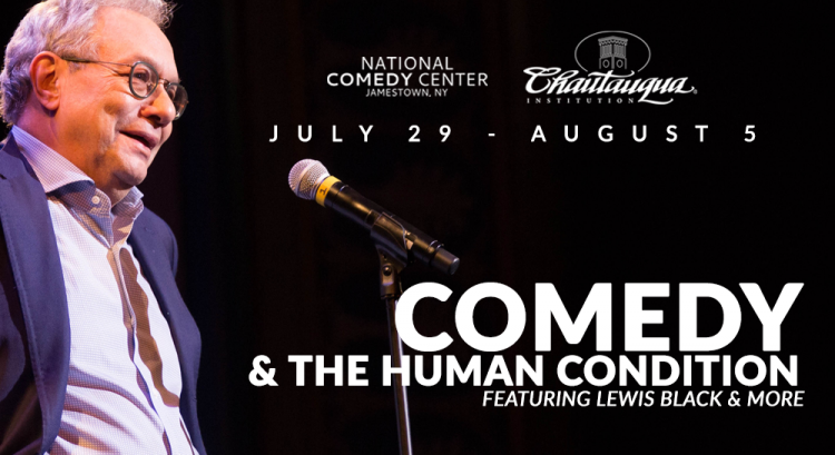 The National Comedy Center is hosting a week of panels on "Comedy and the Human Condition" in partnership with the Lucille Ball Comedy Festival