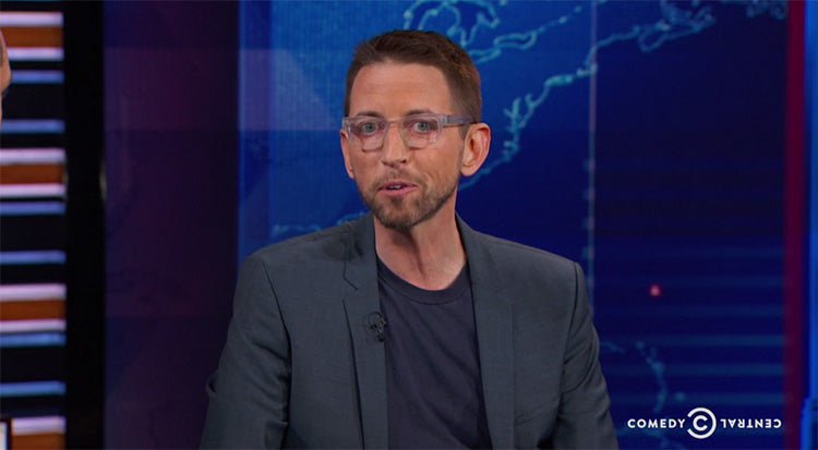 Neal Brennan swung by "The Daily Show," called Drumpf the biggest snowflake