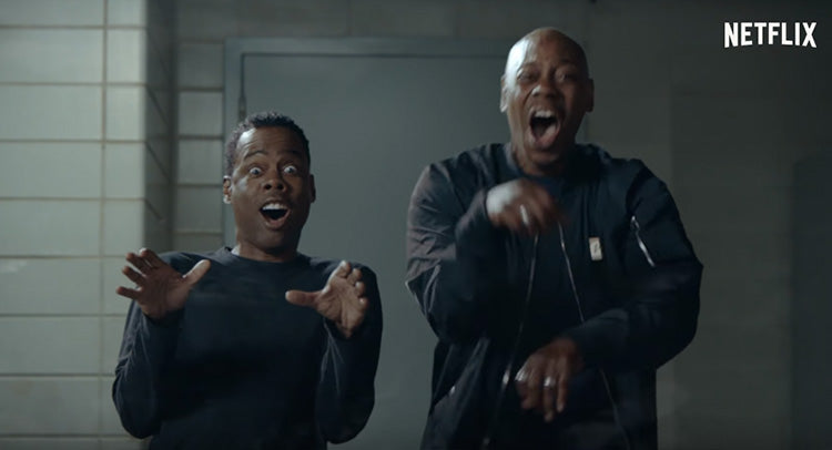 Chappelle, Rock, DeGeneres, and Seinfeld harass Netflix stars in new stand-up ads