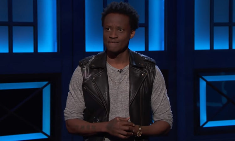 Nore Davis swung by Conan, to talk about helping his friend learn to cry