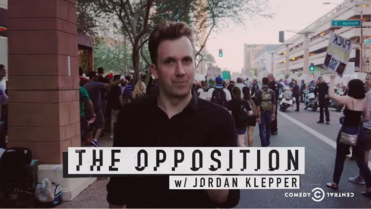 Take a first look at Jordan Klepper's "The Opposition" premiering September 25th