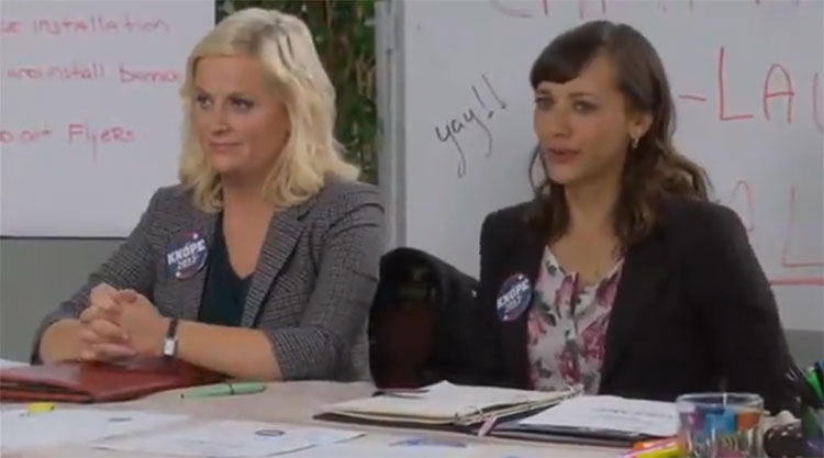 Seventeen minutes of "Parks And Recreation" bloopers will make your day