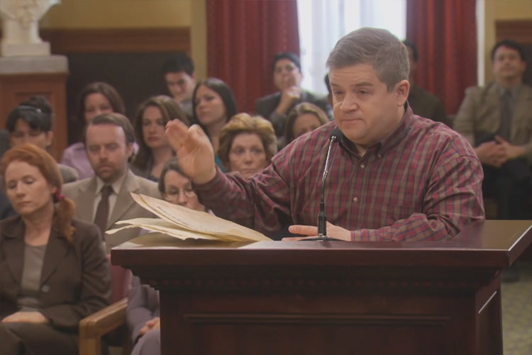 Watch a Michigan woman use Patton Oswalt's "Star Wars" filibuster at a real county council meeting