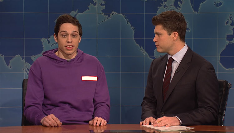 Pete Davidson breaks down the love his hometown of Staten Island gives him on "Saturday Night Live"