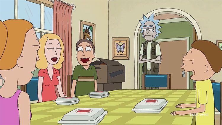 Warmest wishes and thanks for this "Rick & Morty" Thanksgiving video