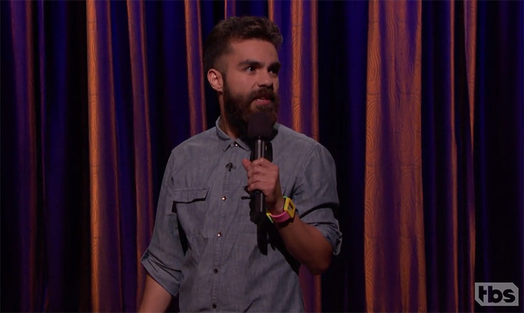 Rojo Perez made his late night stand-up debut on "Conan"