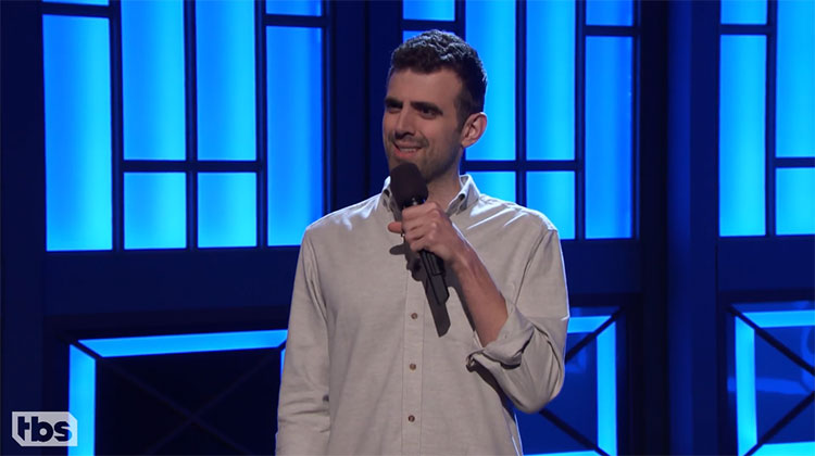 Sam Morril appeared on "Conan" to address the current climate of predators