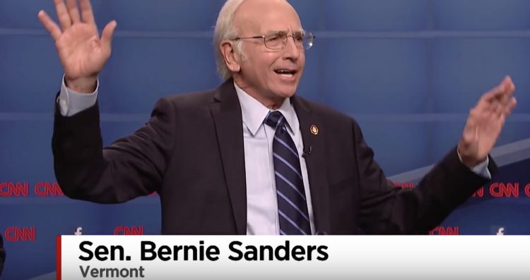 Larry David explains how he ended up playing Bernie Sanders on "Saturday Night Live"