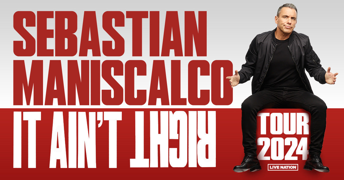 Sebastian Maniscalco Announces “It Ain’t Right” 2024 Tour