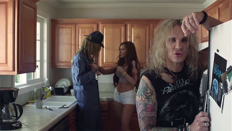 Take a gander at Steel Panther's new video for "Wasted Too Much Time"