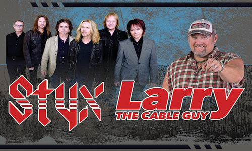 Larry the Cable Guy is going on tour... with STYX