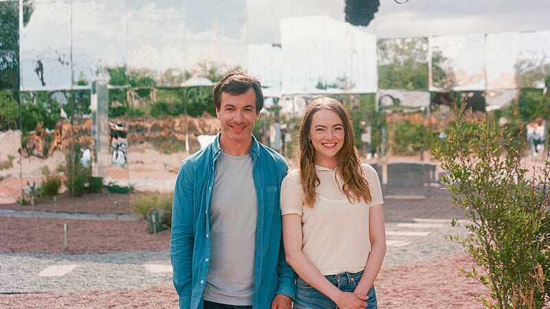 Nathan Fielder & Emma Stone in The Curse.