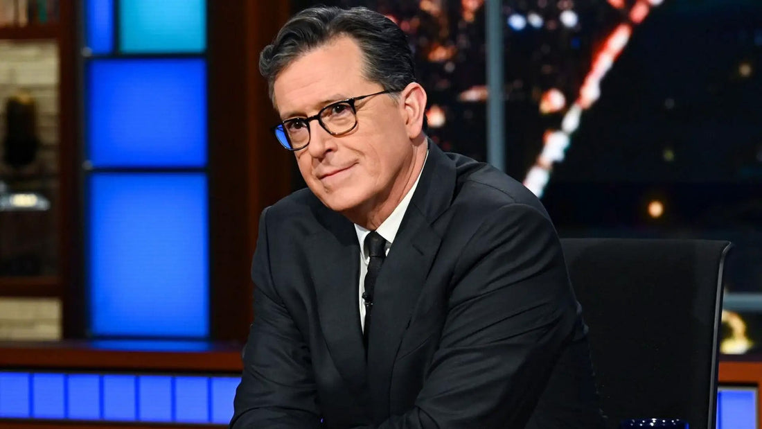 Stephen Colbert on The Late Show.