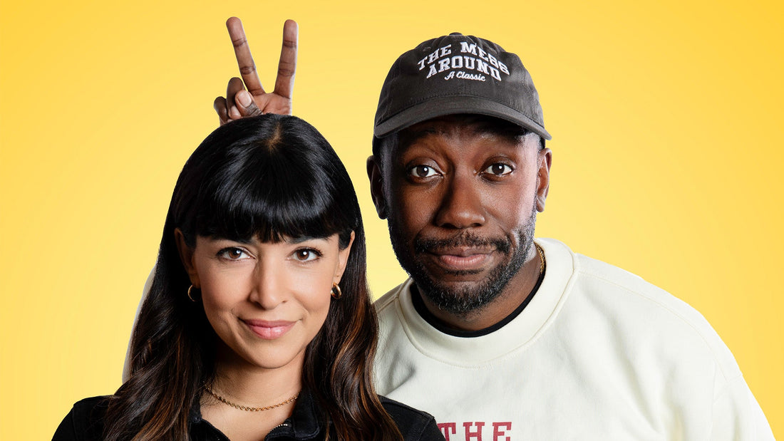 Hannah Simone and Lamorne Morris in "The Mess Around"