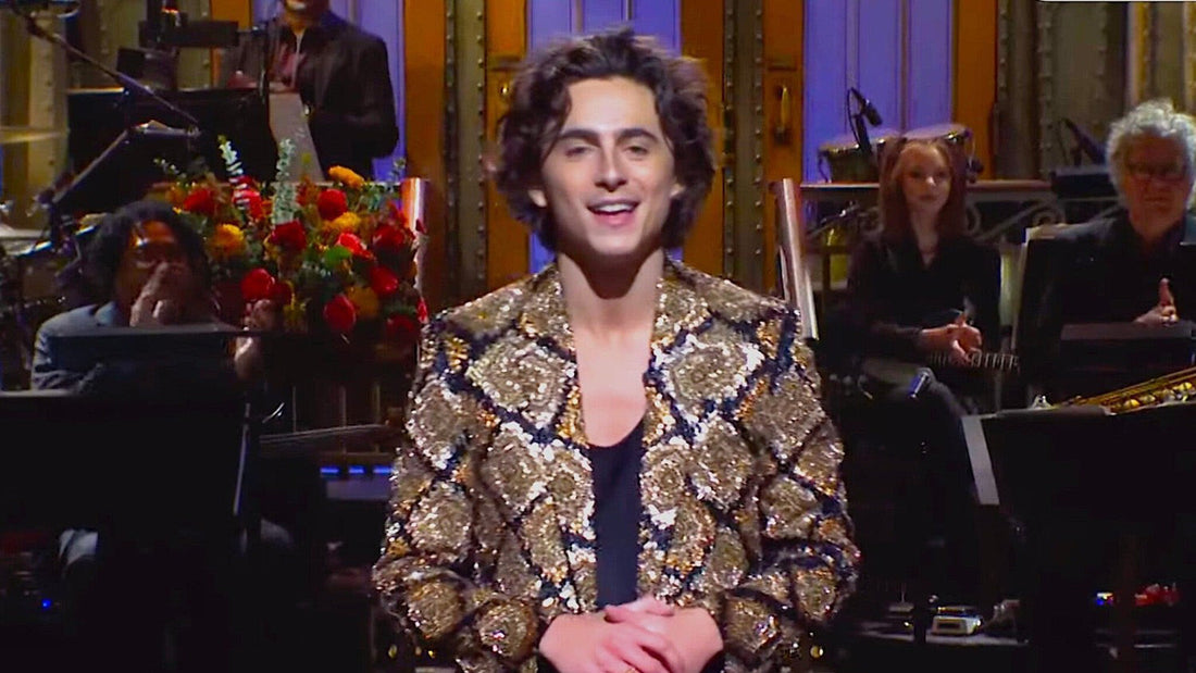 Timothée Chalamet on Saturday Night Live. Season 49.