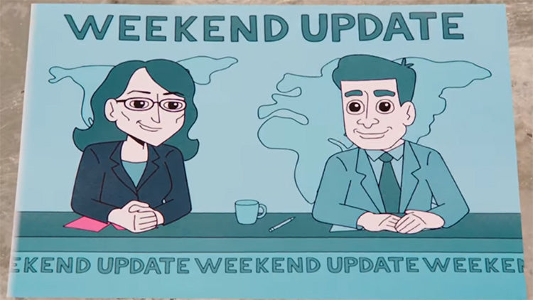 Tina Fey recalls her "Saturday Night Live" career in animated form for this weekend's promos